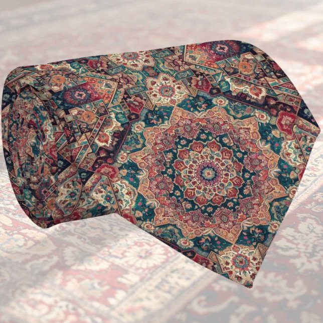 Tapis de luxe persan designer | Faux col cravate e (Créateur téléchargé)