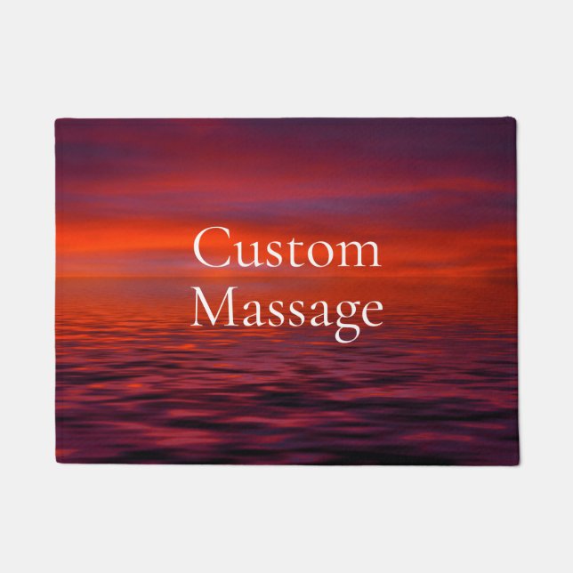 Tapis de massage personnalisé tendance moderne sim (Devant)