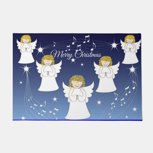 Tapis de Noël, Ange (Devant)