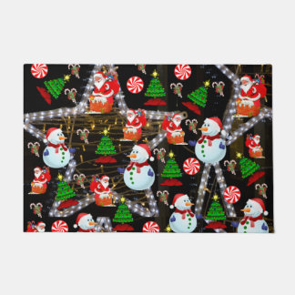 Tapis de Noël, Bonhomme de neige