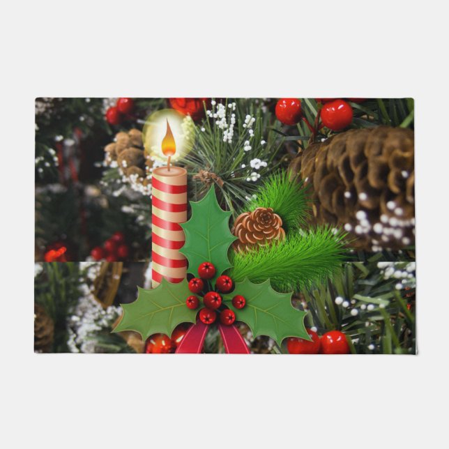 Tapis de Noël, Bougie (Devant)