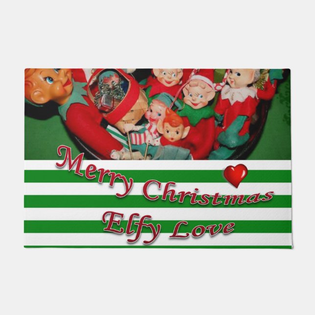 Tapis de Noël, Elfe (Devant)