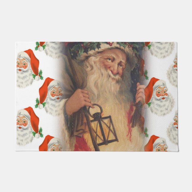 Tapis de Noël, Père Noël (Devant)