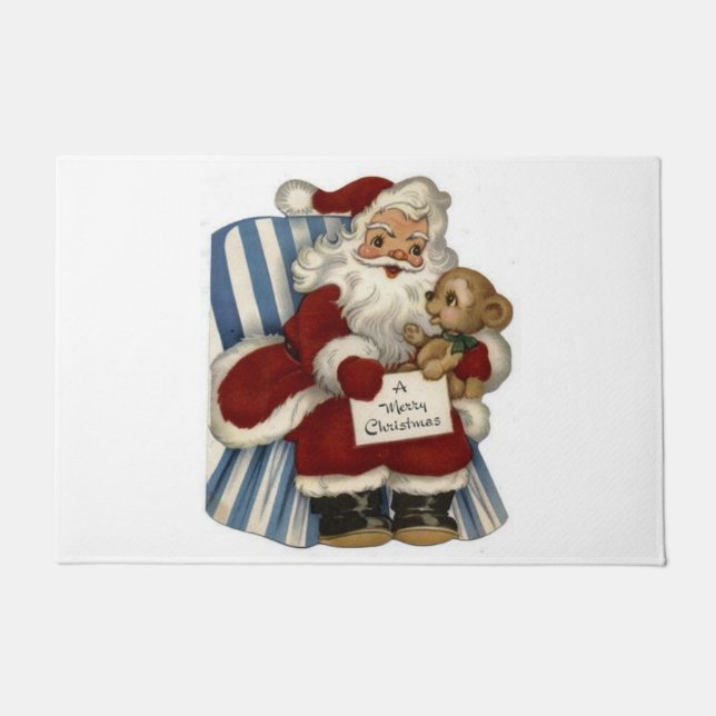 Tapis de Noël, Père Noël (Devant)