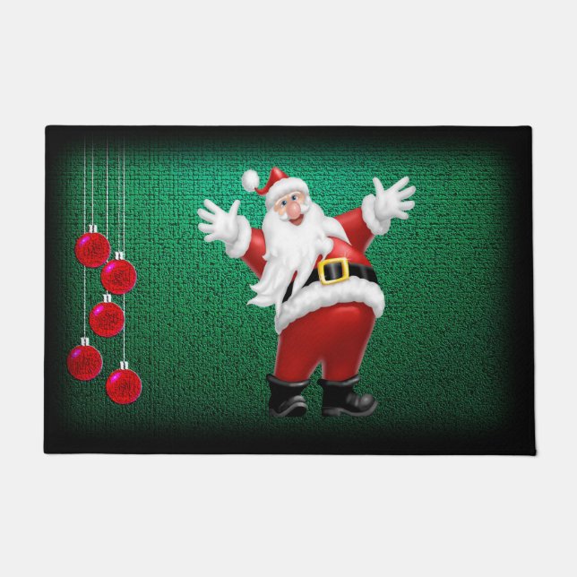 Tapis de Noël, Père Noël (Devant)