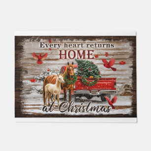 Tapis de Noël pour la maison – Paillasson de bienv