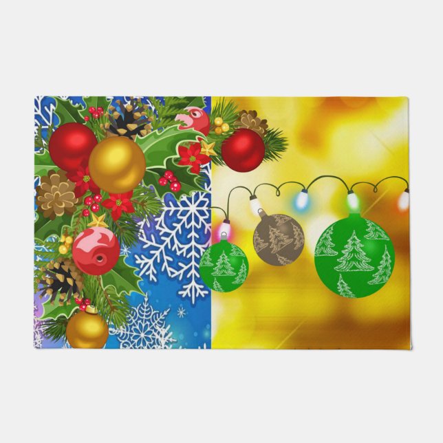 Tapis de Noël pour porte (Devant)