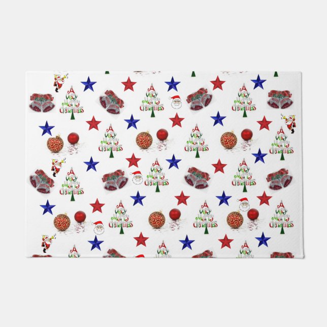 Tapis de Noël pour porte (Devant)