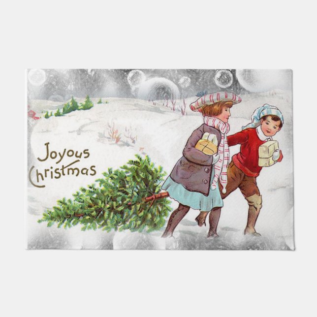 Tapis de Noël, Vintage (Devant)