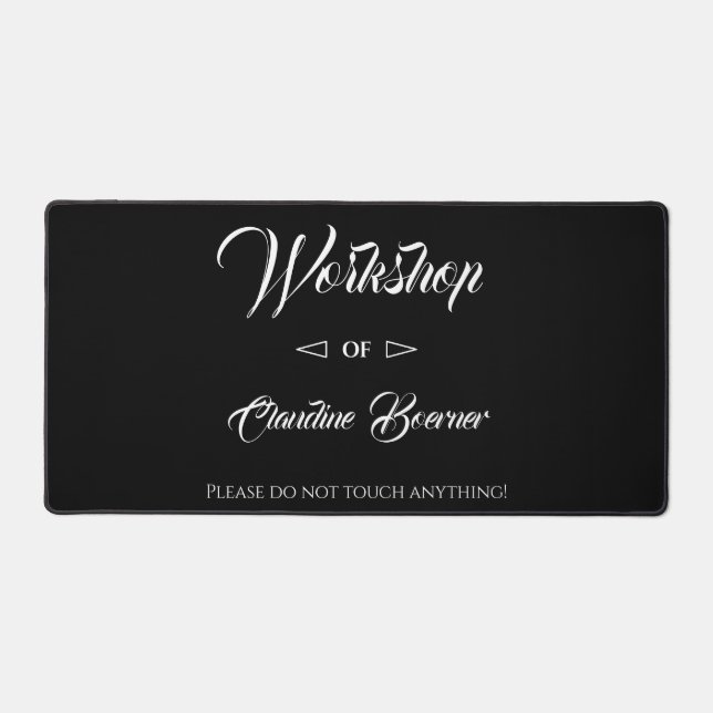 Tapis de plan de travail pour artiste, garage, stu (Recto)