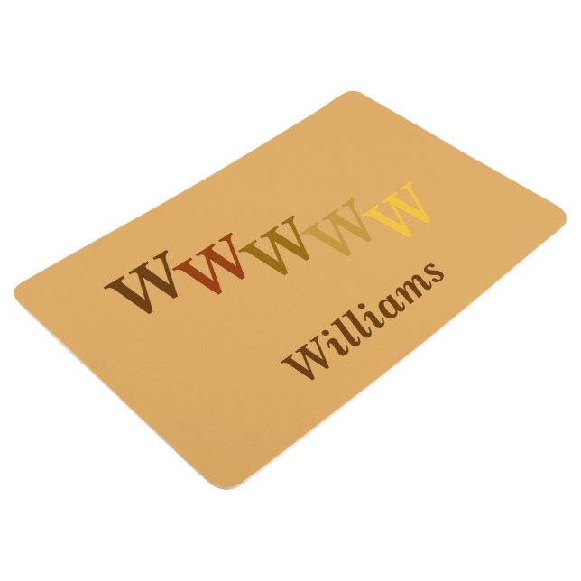 Tapis de plancher - initiales faites un pas avec (3/4/2016 12:00:00 AM)