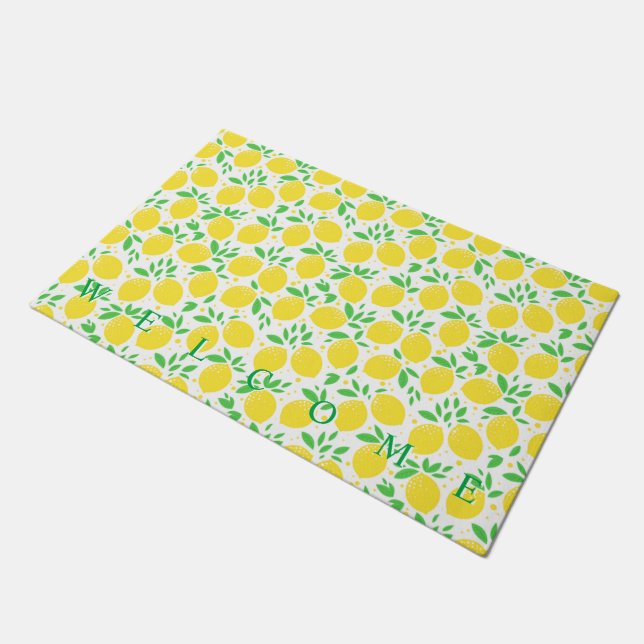 Tapis de porte aux citrons (Incliné)