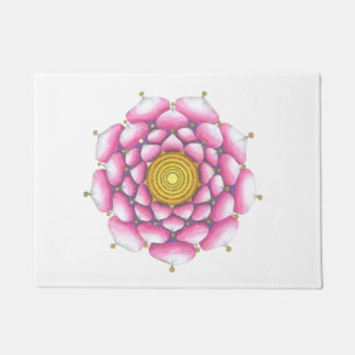 Tapis de porte avec Mandala Design