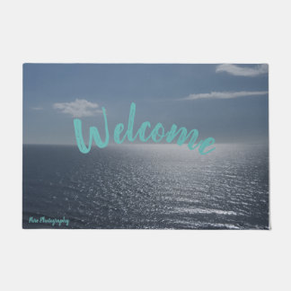 Tapis de porte Bienvenue Océan