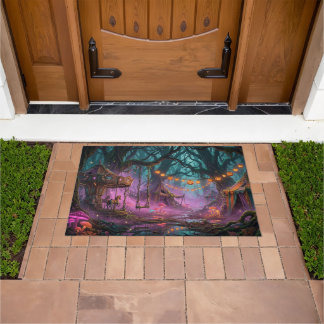Tapis de porte Carnaval Halloween