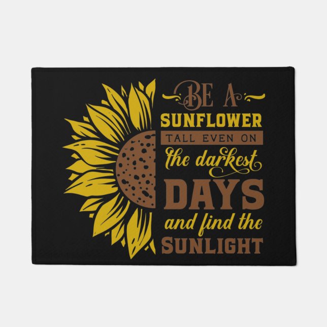 Tapis de porte Citation Tournesol (Devant)