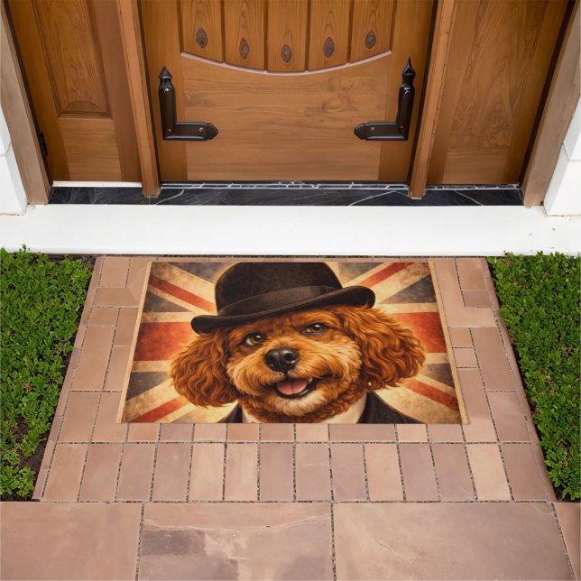 Tapis de porte Cockapoo Tapis de bienvenue pour am (De plein air)