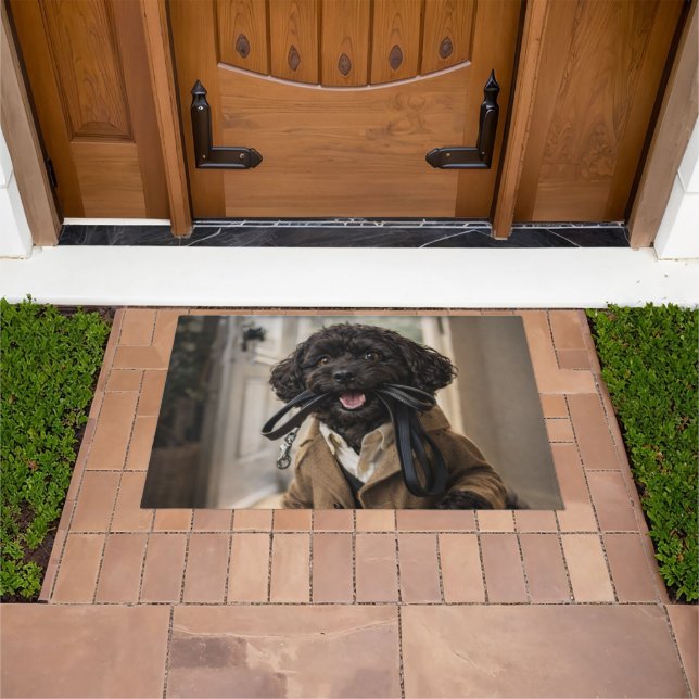 Tapis de porte Cockapoo Tapis de bienvenue pour am (De plein air)