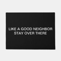 Tapis de porte - COMME un BON VOISIN