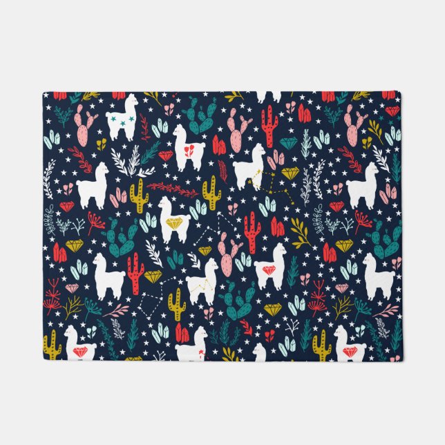 Tapis de porte d'alpaga (Devant)