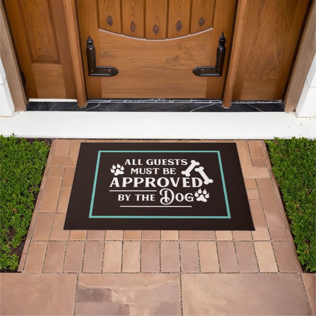Tapis de porte d'approbation de chien (De plein air)