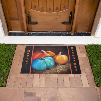 Tapis de porte d'automne