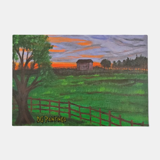 Tapis de porte de cabine de coucher de soleil DG P (Devant)