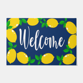 Tapis de porte de citron, Tapis de porte personnal
