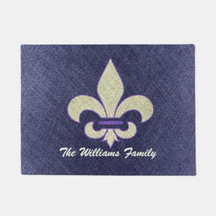 Tapis de porte de Fleur Di Lys Custom