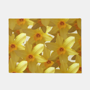 Tapis de porte de la fleur 2 de jonquilles
