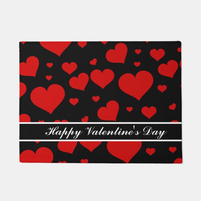 Tapis de porte de la Saint-Valentin (Devant)