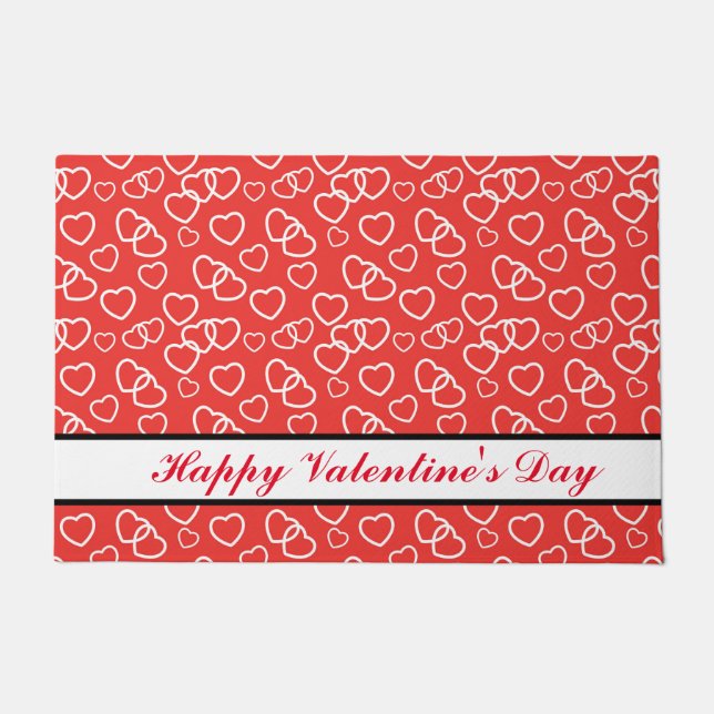 Tapis de porte de la Saint-Valentin (Devant)