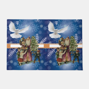 Tapis de porte de Noël, Ange de Noël