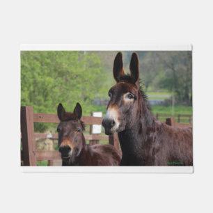 Tapis de porte de petit pain et de Cocos