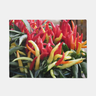 Tapis de porte de poivrons de piment
