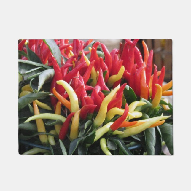 Tapis de porte de poivrons de piment (Devant)