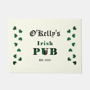 Tapis de porte de pub irlandais Tavern Bar