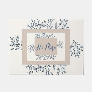 Tapis de porte de salutation convivial