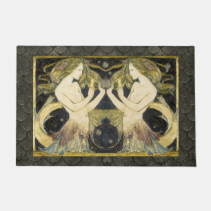 Tapis de porte de sirènes