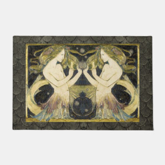 Tapis de porte de sirènes