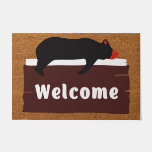 Tapis de porte d'ours, Tapis de porte personnalisé