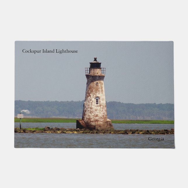 Tapis de porte du phare de Cockspur Island (Devant)
