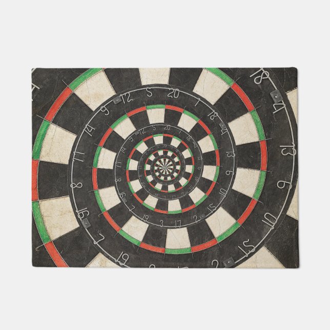 Tapis de porte en spirale de Droste de Cible de (Devant)