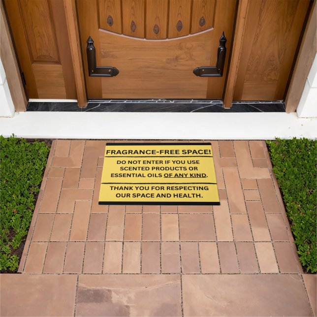 Tapis de porte ESPACE SANS PARFUM (De plein air)
