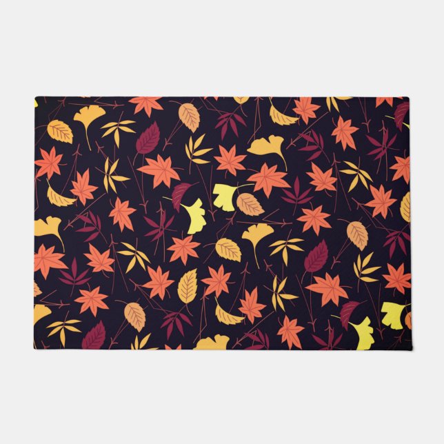 Tapis de porte Feuilles d'automne (Devant)