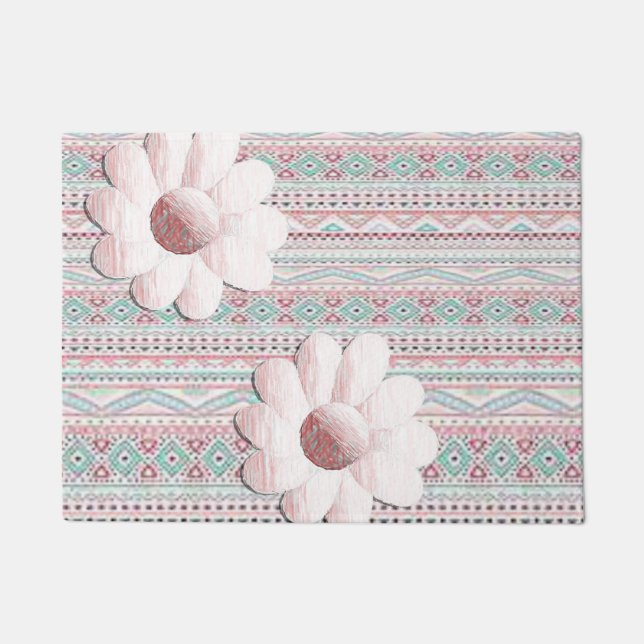 Tapis de porte floral (Devant)