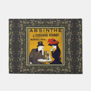 Tapis de porte français de carte postale