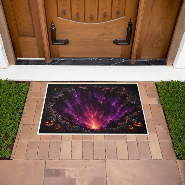 Tapis de porte illusion 3D Halloween Abyss (De plein air)