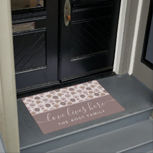 Tapis de porte Love Lives Here