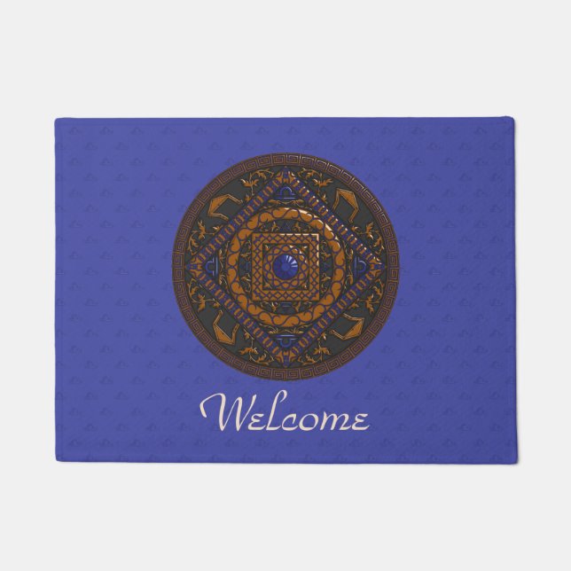 Tapis de porte Mandala Balance (Devant)